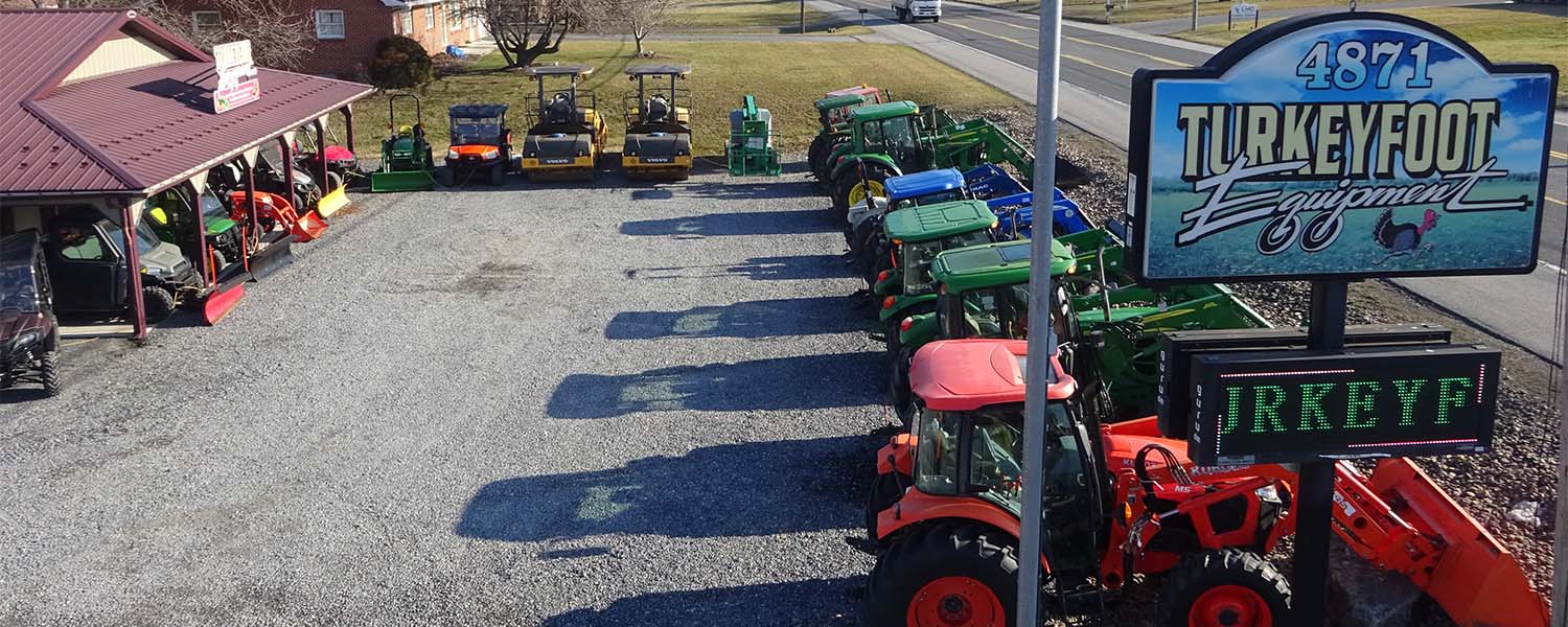 Turkeyfoot Equipment store aerial view